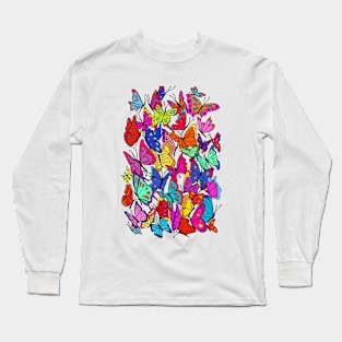 Butterflies Long Sleeve T-Shirt